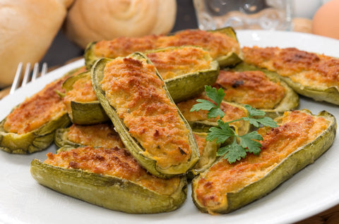 Zucchine ripiene alla bolognese