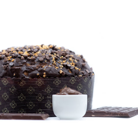 Panettone artigianale alla crema di cacao e nocciole