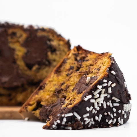 Panettone artigianale alla crema di cacao e nocciole